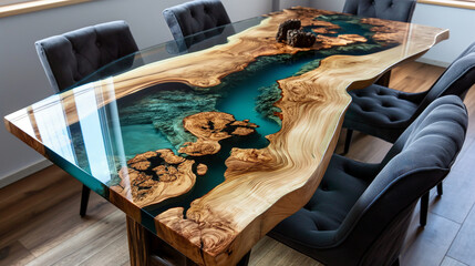 Epoxy River Table